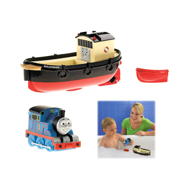 D1016 Free shipping Thomas and his friends playing in the water bath boat boat baby shower gift boxes with toys for children