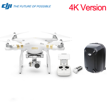 Original DJI Phantom 3 4K with Original DJI Hardshell Backpack Drone FPV RC Quadcopter with 4K Camera RC helicopter DHL Free