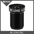 4K LENS 4 35MM Lens With Custom Logo 1 2 3 Inch 10MP IR 72D NON