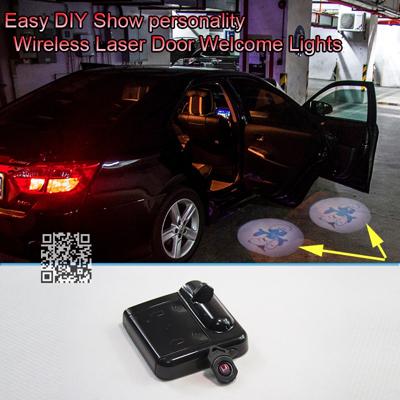 Hyundai Sonata : i45 : Sonica : Prima Open Door LED Laser Welcome LOGO Light Product figure