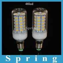 New LED E14 Led Lamps 5730 SMD 110V 220V 24 36 48 56 69 72 96Leds