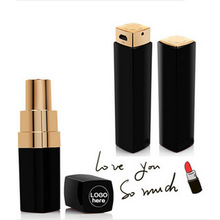 2015 New Design Luxury Brand CC Lipstick Power Bank 3000mAh For Iphone6 5s IOS Android Smartphone Mobile General