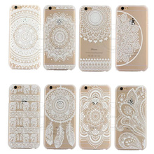 2015 New Plastic Hard Back Case Cover For Apple iPhone 6 6 Plus HENNA OJIBWE DREAM CATCHER Ethnic Tribal Free Shipping