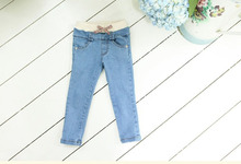 Free shipping new arrival Hot sale 2015 Summer jeans for girls kids children pants jeans child