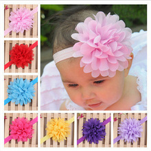 Newborn baby hairband Baby Headband Flower Princess Headband Elastic Flower Hairband Headwear Photographic Props w070