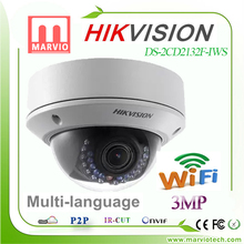 Hikvision ip dome camera DS 2CD3132F I W S audio Wifi 3MP Mini dome Up to