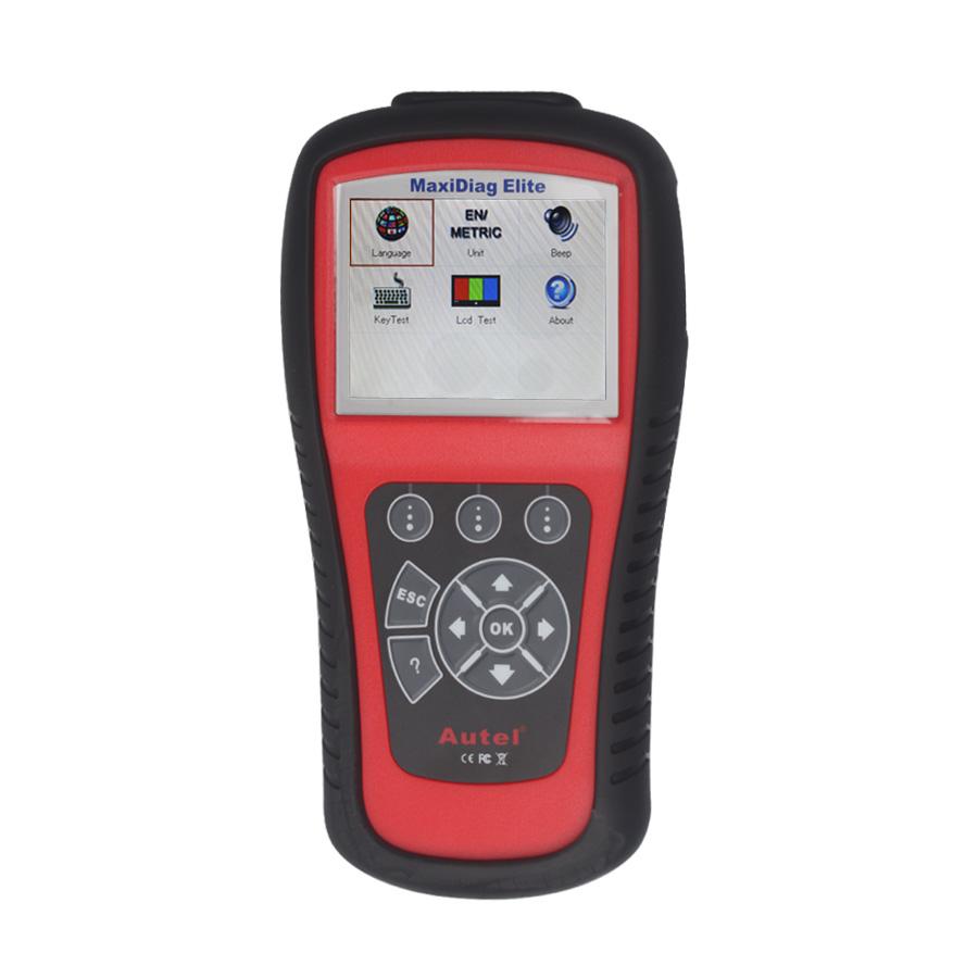  Autel MaxiDiag Elite MD802 for 4 System With Datastream Model Engine,Transmission,ABS and Airbag Code Scanner With 