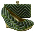 High Quality African Shoes And Bags Set To Match For Wedding Italian With Matching Bags Set