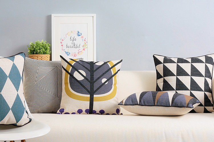 cushion inner Picture - More Detailed Picture about Scandinavian style Seat Cushion Pillow Cover ...