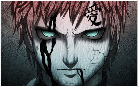 Naruto - Gaara NINJA Fighting Hot Japan Anime Poster 36X24 inch Free shipping