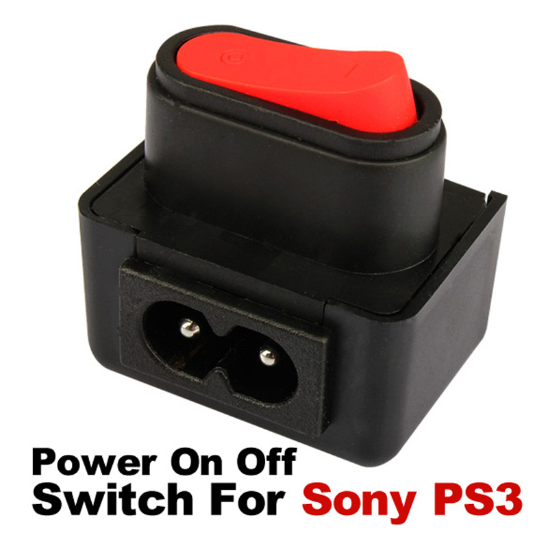 Power On Off Switch Adapter For PS3 Playstation 3 Slim Video Games G Switch P4PM