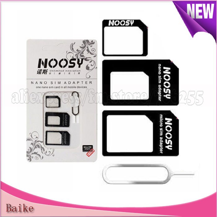 Nano-Sim-Karten-Adapter-4-in-1-Micro-Nadel-iPhone-4-4s-5-5s-6-HTC-SAMSUNG