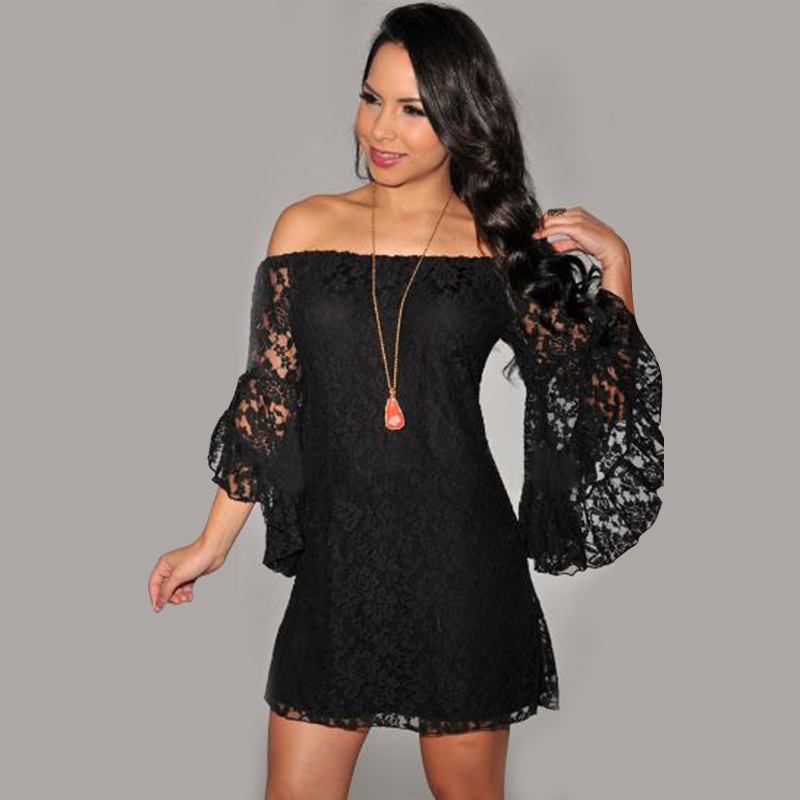 Tight black lace dress Tight black lace dress