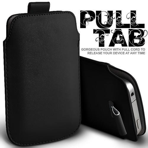 S4 Mobile Phone Pouch Sale Hot PU Leather Sleeve Bag Pull Tab Case Cover for Samsung