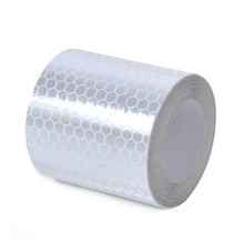 White Gum Crystal Lattice Reflective Film Reflective Sticker Reflective Warning Reflective Flame Retardant Material With Hexagon