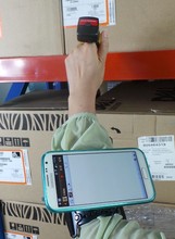 Generalscan Companion gs wt1300BT Bluetooth finger mini memory barcode scanner smartphone, tablet barcode reader