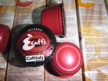 2tiny bag 8g Caffitaly capsule coffee from Italy Use ecaff coffee machine Free shiping