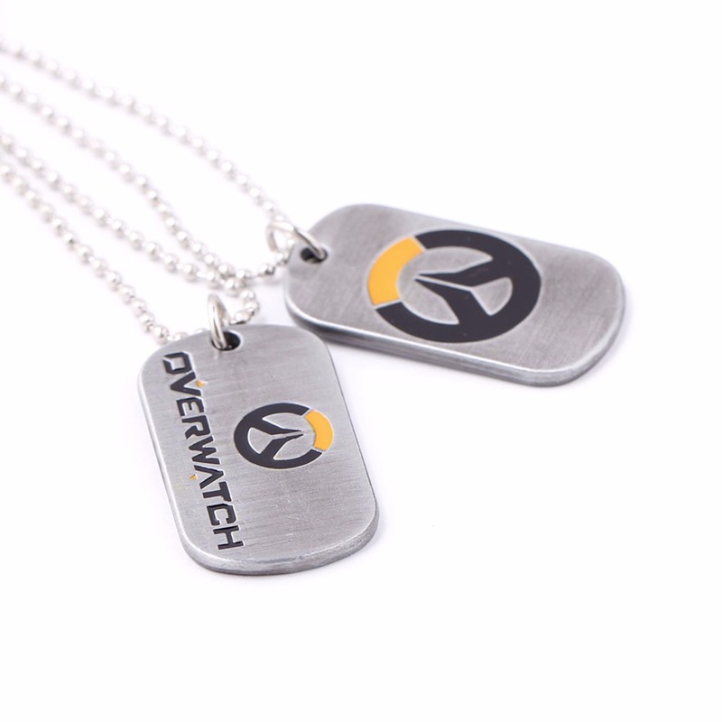 10pcs-2016-Arrive-New-Game-Overwatch-necklace-Tracer-Reaper-OW-Pendant-Entertainment-Logo-Key-Ring-Holder (4)
