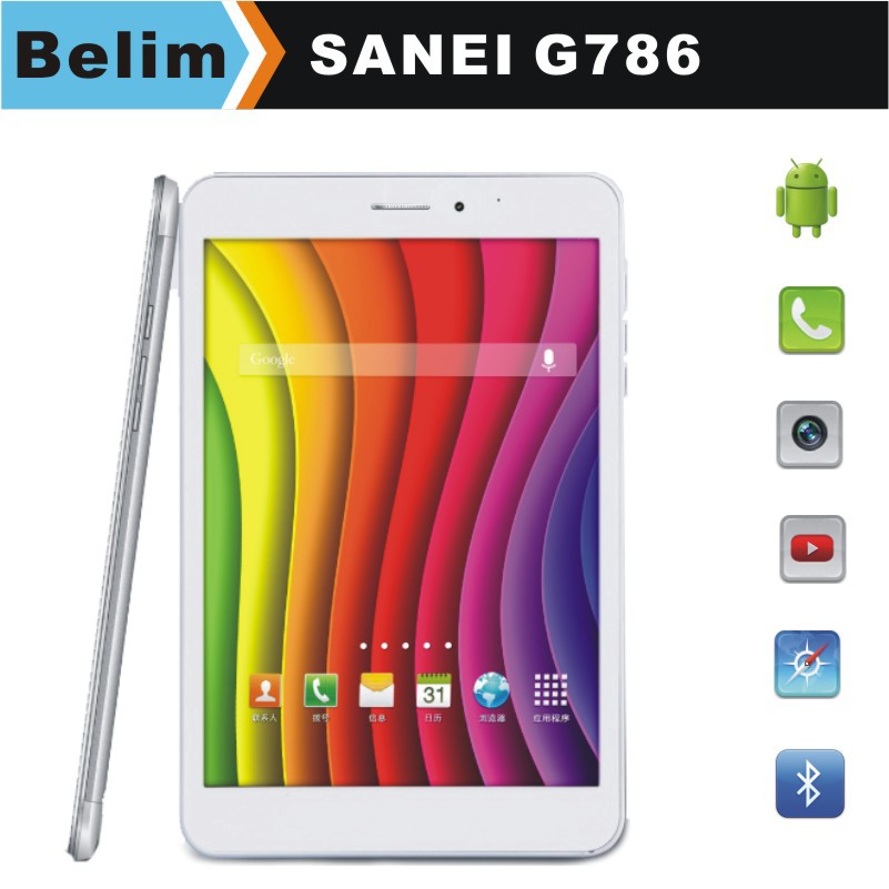 Sanei G786 Quad Core 3G Tablet PC Dual SIM Mini PC 7 85 HD Screen Android