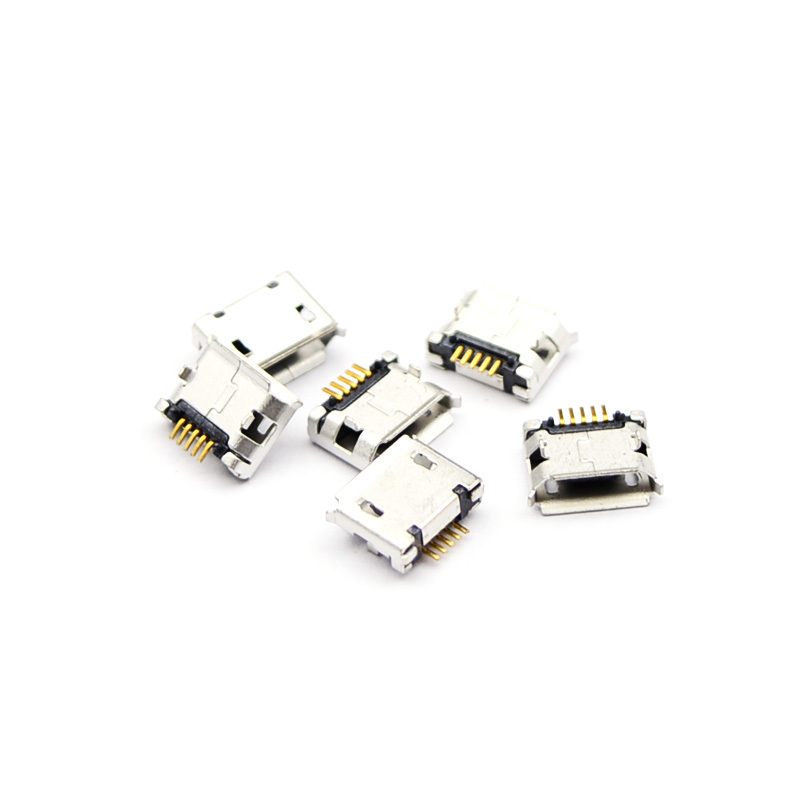 New high quality 10pcs LOT Micro USB 5P 5 pin DIP Micro USB Jack 5Pins Micro