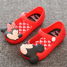 Mini Melissa 2016 rain Shoes For kids New Strap Baby PVC Cute Girls Sandals Summer with Fragrance Kids sandals melissa