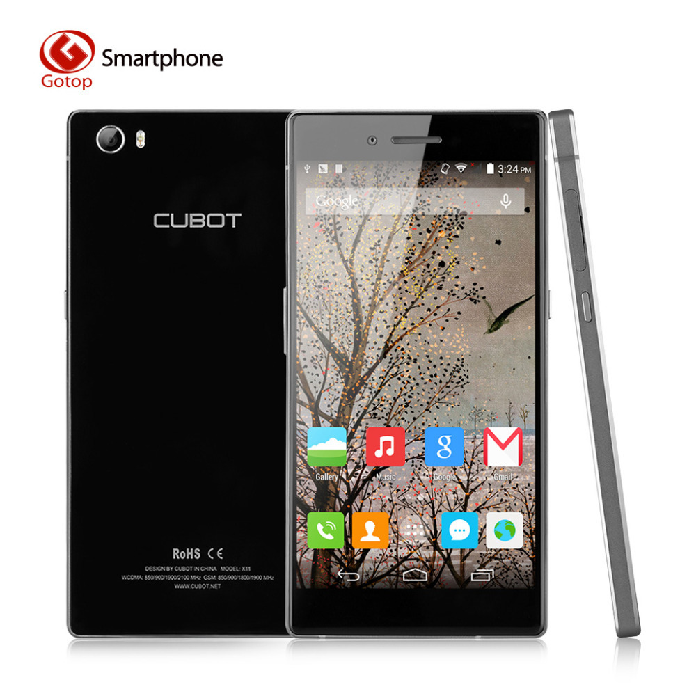 Original Cubot X11 Phone MTK6592 Octa Core 1 4GHz The slimmest waterproof Smartphone 2G RAM 16G