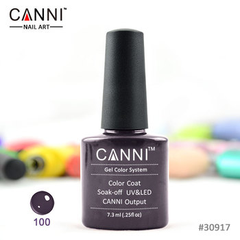 Canni 2015 горячая Высокое качество длительный 7.3 мл геля для ногтей # - 100