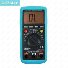 all-sun Digital Multimeter Continuity Diode Transistor Battery Tester Temp. Measuring Current AC/DC Analysis Instruments EM420A