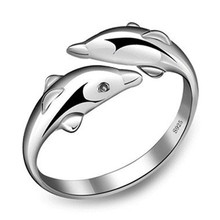 anillos de plata anel vintage bague women silver charm rings LR004