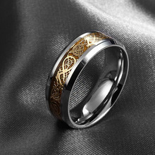 fine jewelry How to Train Your Dragon Rings fashion 316L stainless steel dragon ring for men