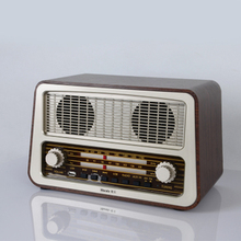 Wooden antique vintage old fashioned desktop portable radio old radio usb