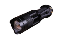 2015 Mini LED Torch 7W 2000LM Q5 LED Flashlight Adjustable Focus Zoom flash Light Lamp free