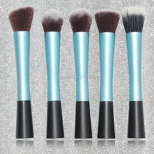 Sixplus Synthetic Brushes Makeup 5pcs Set Golden makeup brush set Cosmetic Brushes Tools Soft Smooth