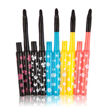 D1U 5pcs Portable Retractable Lip Brush Eyeliner Brush Makeup Cosmetic Lipstick Brush Free Shipping