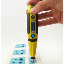 Free Shipping Digital Electrical Multi-sensor 12-220V Measure Voltage Detector Test Pen #gib