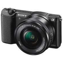 Sony Alpha a5100 Mirrorless Digital Camera with 16-50mm Lens (White)