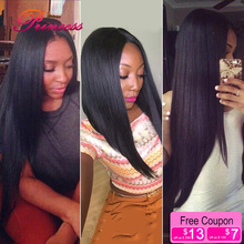 Grade 7A Peruvian Virgin Hair Straight 100% Virgin Peruvian Straight hair 3 bundles Princess Hair Peruvian Human Hair Weaves