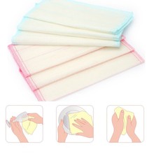 Household Cleaning Tools Cotton Cleaning Cloths Dish Cloth Towel Washcloth Kitchen Accessories Cutlery Cleaner Scouring Pad