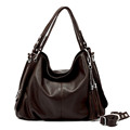 Free Shipping- 2012 Female Bags Genuine Leather Tassel Shoulder Bag Me