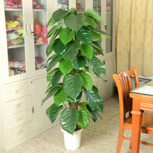 Artificial tree bag brown fake tree artificial flower living room decoration green silk flower plants floor bonsai