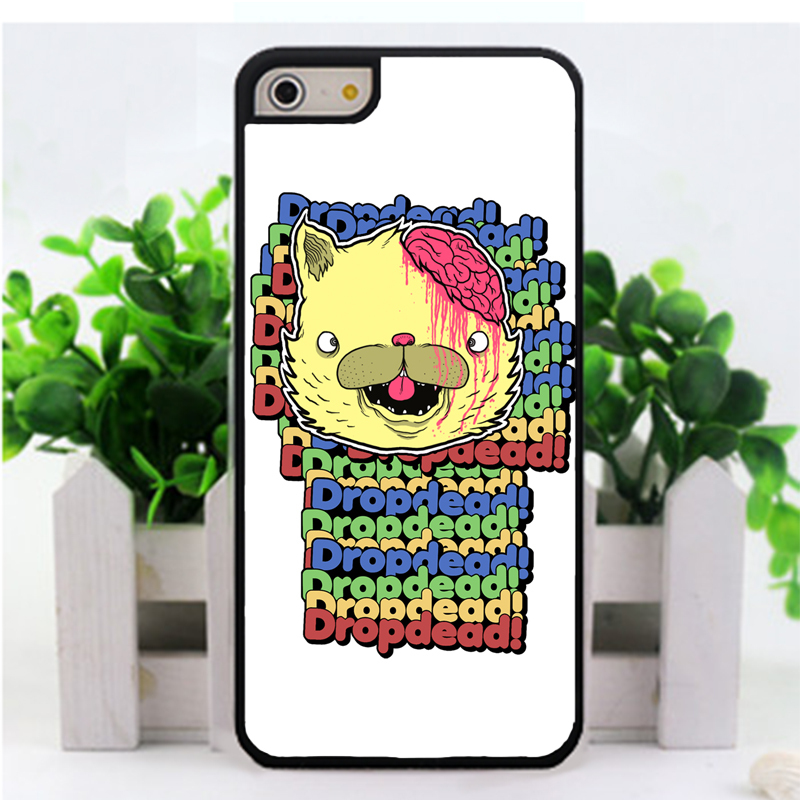drop dead cat fashion cell phone cover for iphone 4 drop dead cat fashion cell phone cover for iphone 4