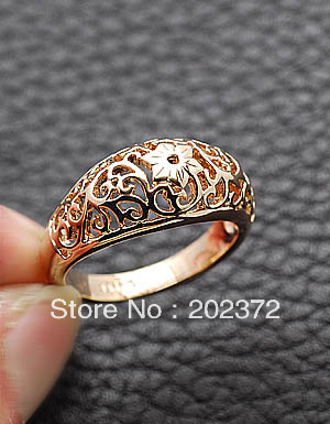 Gold plated wedding rings