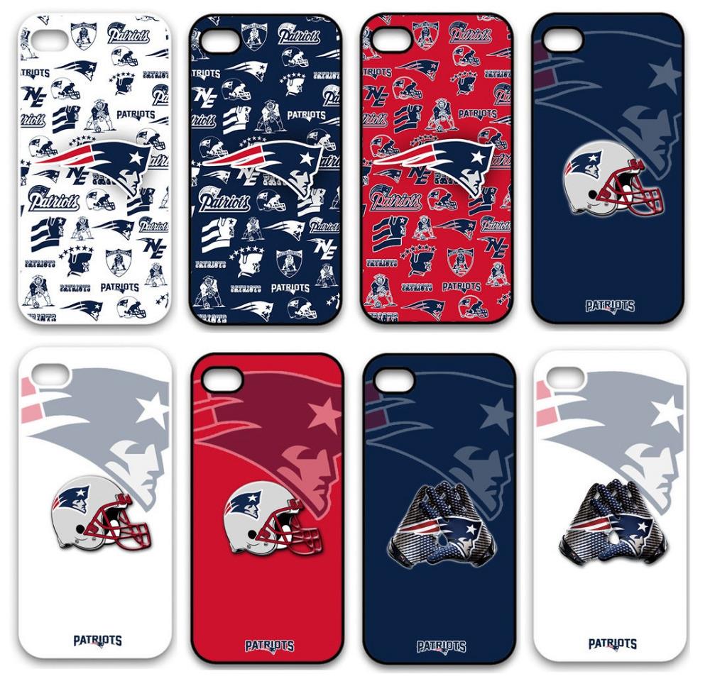 Free Shipping NFL Football New England Patriots Hard Plastic Phone Case