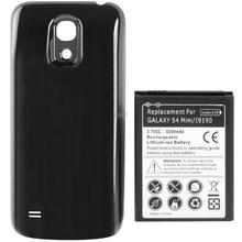 6200mAh Replacement Mobile Phone Battery & Cover Back Door for Samsung Galaxy S IV mini / i9190 (Black)