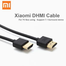 Original Xiaomi High Speed HDMI Cable 120cm for Xiaomi MI box 3 pro TV computer Projector Set Top BOX DVB 7.1 Surrond Stereo