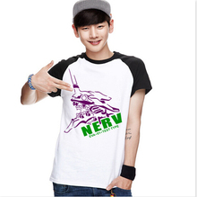 New Real Free shipping Cotton Bamboo Fiber EVA – Evangelion Rei Ayanami Color woman and man T-shirt Japan Anime