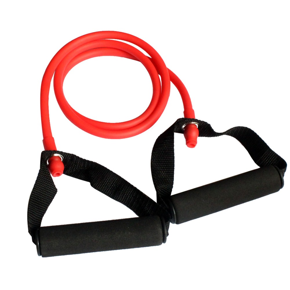2015 Resistance Bands Comprehensive Fitness Exercise Resistance Training Bands Rope Tube Workout Exercise for Yoga Body