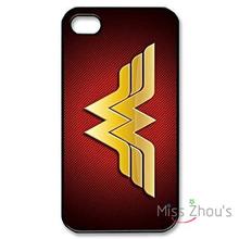 For iphone 4/4s 5/5s 5c SE 6/6s plus ipod touch 4/5/6 back skins mobile cellphone cases cover Custom Wonder Woman