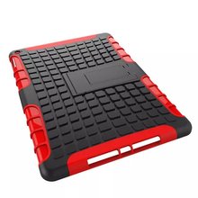 For iPad air 2 Case Rugged Dual Layer Shockproof TPU PC Stand Tablet Hard Cover Case