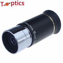 66 degrees Ultra Wide 6mm Eyepiece outer lens Fully Multi Coated for Astronomical Telescope free shipping